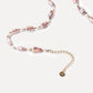 Purple Keshi Pearl Beaded Necklace