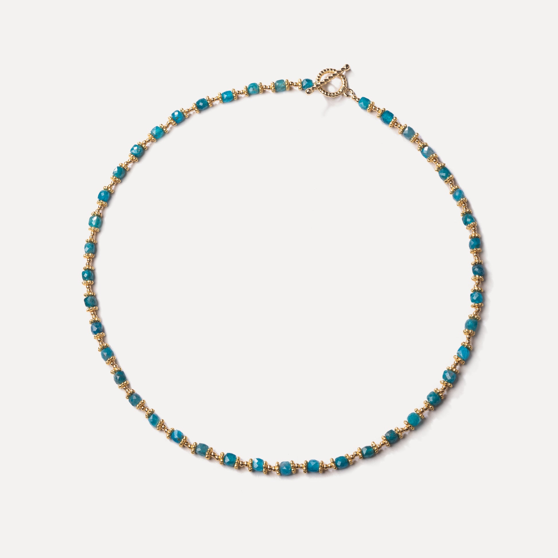 Apatite Beaded Necklace