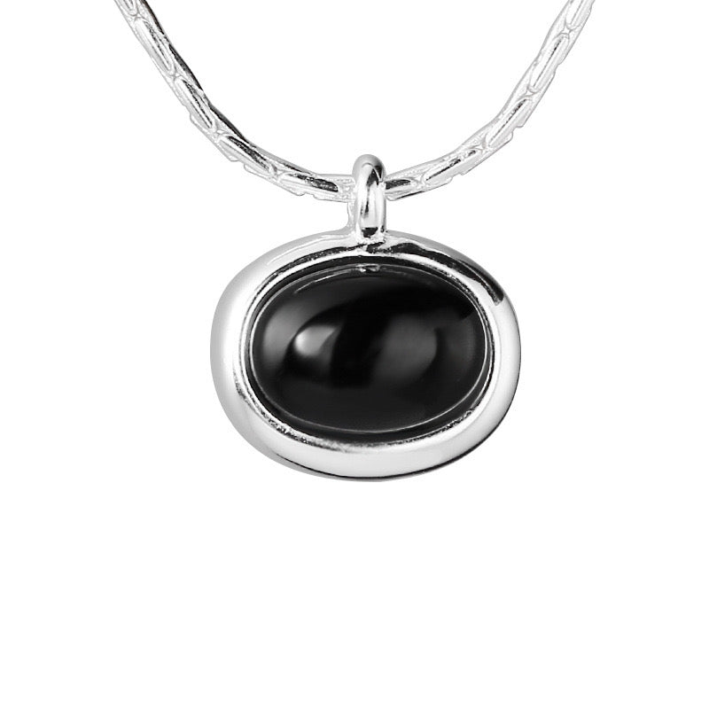 Onyx Pendant Necklace