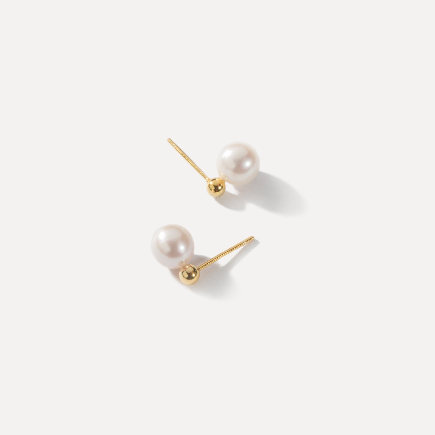 Elyse Little bubble Pearl Stud Earrings